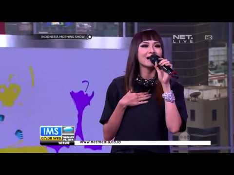 Alena Wu singing Shake It Off @IMS Indonesia morning show Net TV