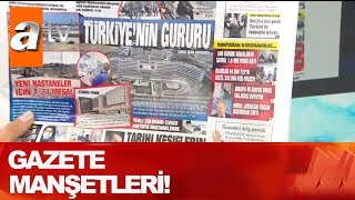Gazete manşetleri - Kahvaltı Haberleri