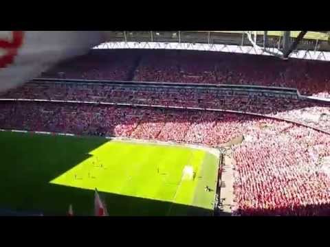 Final Whistle Fan Reaction Arsenal v Chelsea Community Shield