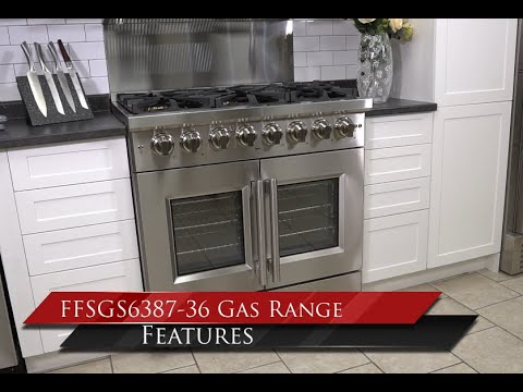 FFSGS6387-36 - 36" Capriasca French Door Dual Fuel Range
