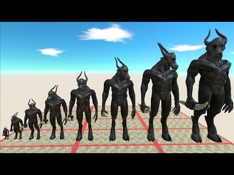 FASTEST Size of all units  - Animal Revolt Battle Simulator