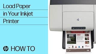 Loading Paper in Your Inkjet Printer