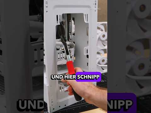 NZXT H3 Mod: Pfeifgeräusch endlich weg #gamingpc #pcbuilding #pchardware