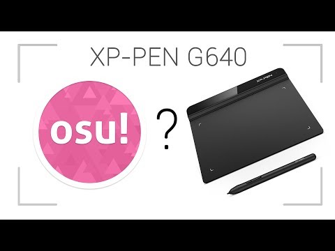 XP-PEN G640 подойдет ли для игры в osu!? - обзор