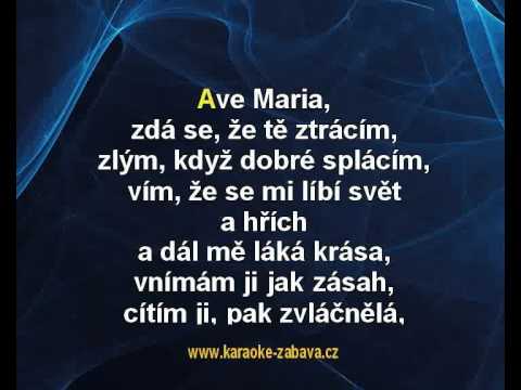 Lucie Bílá - Ave Maria (karaoke z www.karaoke-zabava.cz)