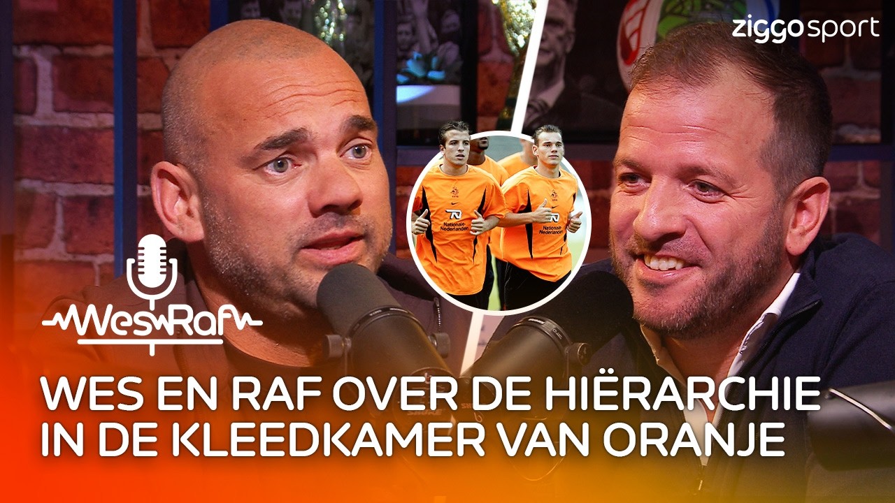 Van der Vaart: "Ik scheet echt in mijn broek toen ik voor het eerst bij Oranje kwam" 😅 | Wes & Raf