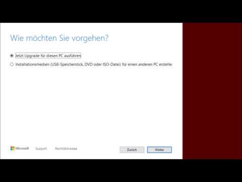 Windows 10 installation mit Media  Creation Tool