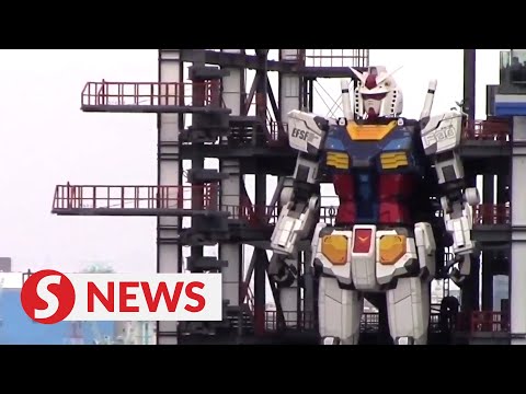 اليابان تصنع روبوتاً عملاقاً من طراز Gundam يمكنه المشي