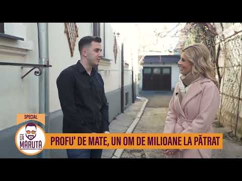 Profu' de mate, un om de milioane la pătrat