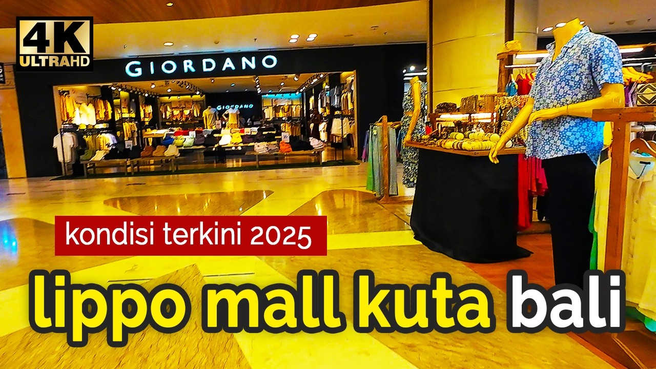 Embark on a captivating walking tour at Lippo Mall.