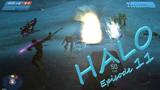 HALO 1 Combat Evolved (2001) EP.11 - Destroy the Pulse Generators and Save the Galaxy!