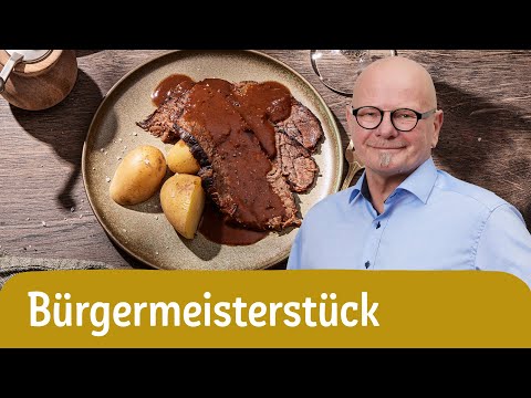 Rinderschmorbraten vom Bürgermeisterstück 🥩 | REWE Deine Küche