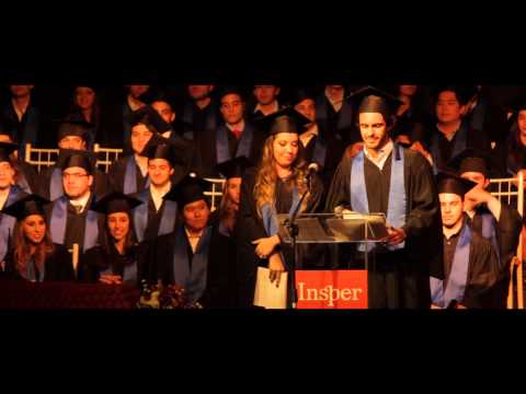 Discurso dos oradores da 24ª Turma de Economia do Insper