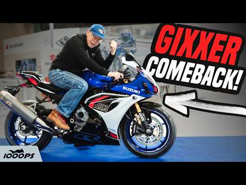 Die Legende ist zurück! Zonko sitzt auf der neuen Suzuki GSX-R 1000