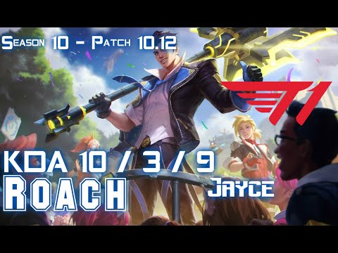 T1 Roach JAYCE vs AKALI Top - Patch 10.12 KR Ranked