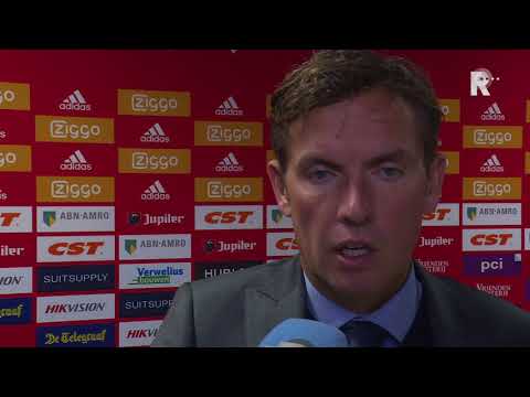 Sparta-trainer Alex Pastoor na de 4-0 nederlaag uit bij Ajax