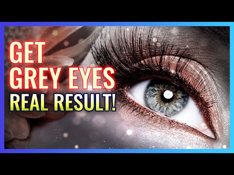 Get Grey Eyes in 1 week subliminal | Change Eye Color Into Grey | Biokinesis Binaural Beats