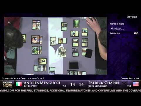 Pro Tour Journey into Nyx - Round 8 (Block) - Patrick Chapin vs. Andrea Mengucci