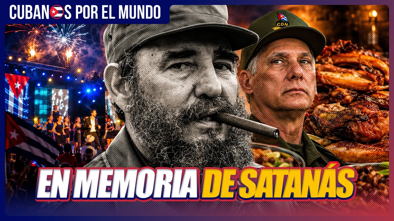 CENTENARIO de FIDEL: serenata SIN LUZ en La Habana y CACEROLAZOS de los vecinos