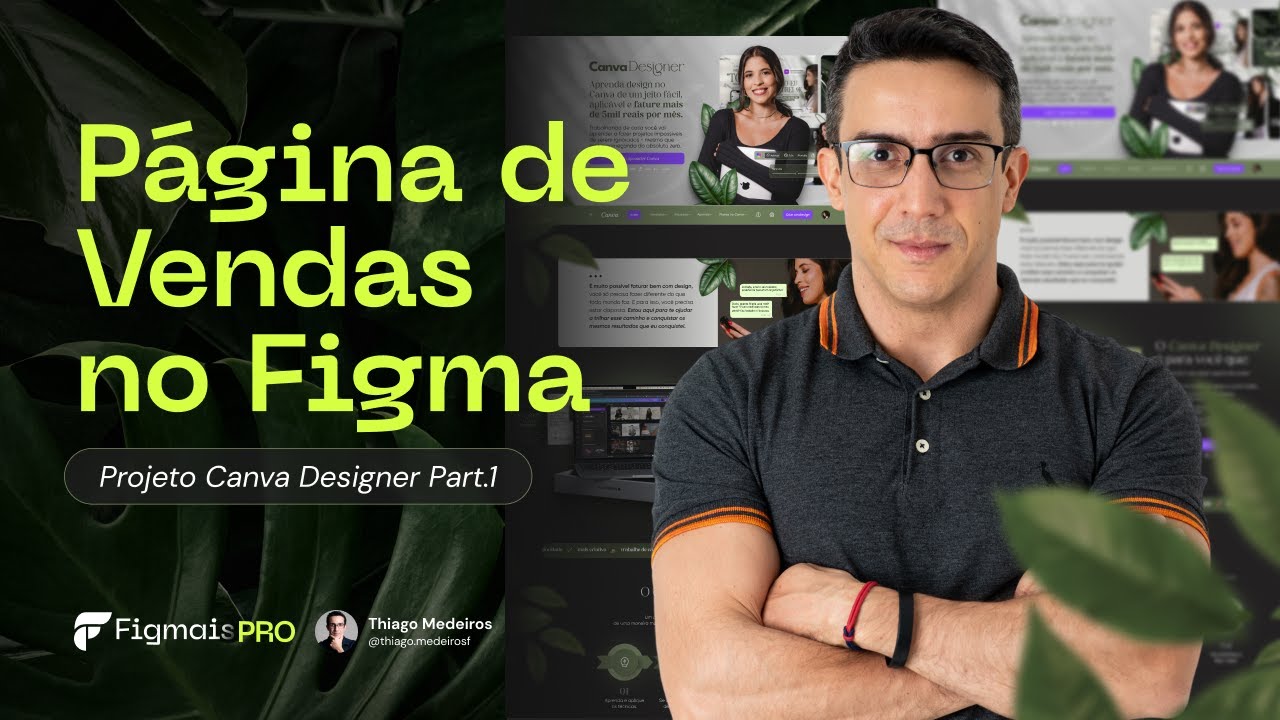Página de Vendas no FIGMA - Projeto Canva Designer pt. 1