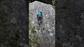 Video thumbnail of Freiflug, 7a+. Magic Wood