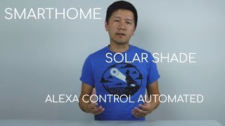 Alexa Control Automated Solar Shade DYI with BroadLink RM Pro