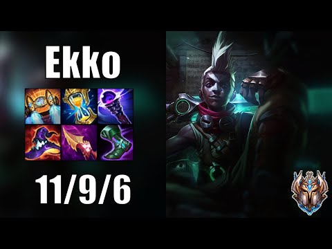 Ekko vs Graves JUNGLE - Patch 12.22 euw1 CHALLENGER