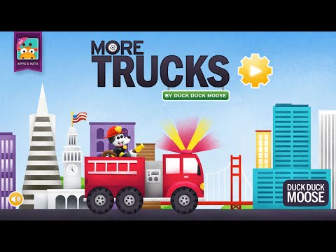DUCK DUCK MOOSE More Trucks Gameplay | Fun Monster Truck Racing For Kids | 10 Monster Trucks
