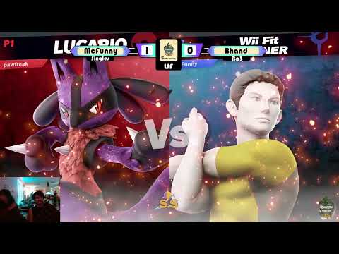 NTSL #49 Losers Semi-finals - Bhand (Lucario) vs McFunny (Wii Fit Trainer) SSBU