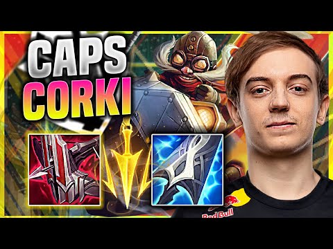 CAPS IS READY TO PLAY CORKI IMMORTAL SHIELDBOW! - G2 Caps Plays Corki MID vs Nocturne! | Season 11