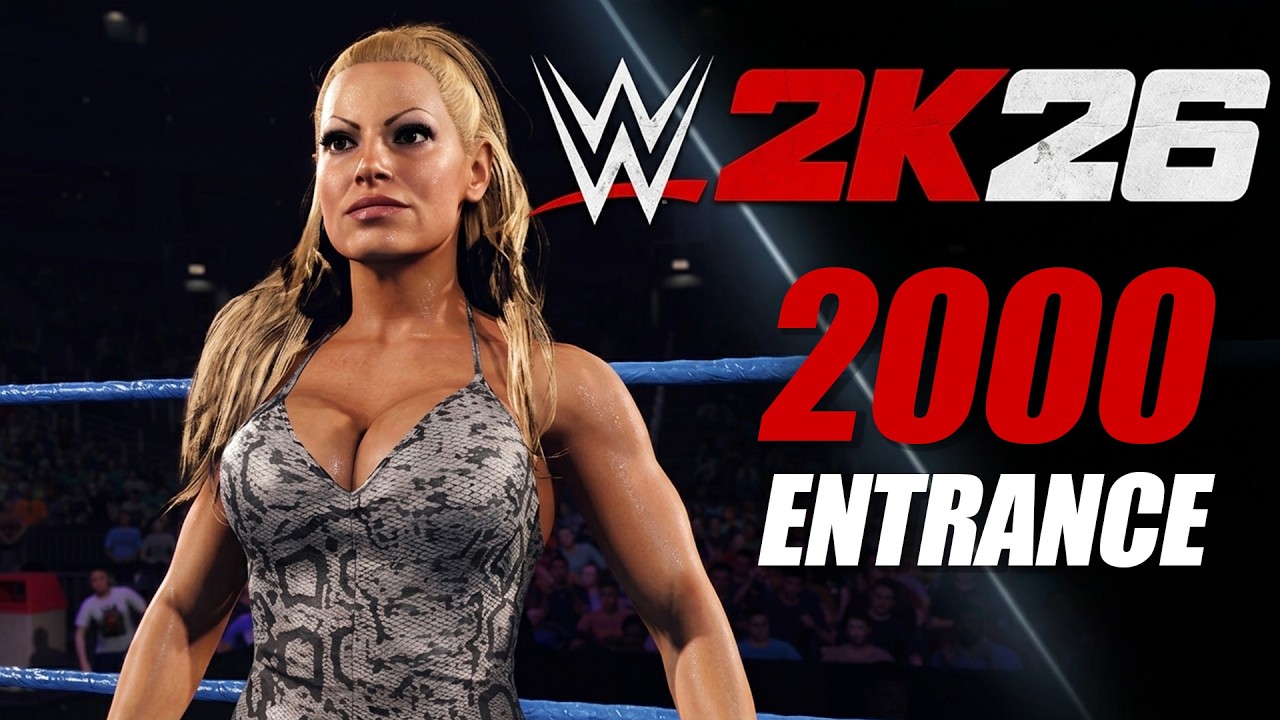 WWE 2K26: Trish Stratus 2000 Entrance (1080p)