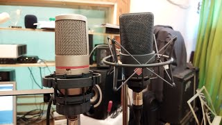 Video thumbnail for Neumann TLM103 vs AKG C4000B (male vocal) by Валерий Сальников