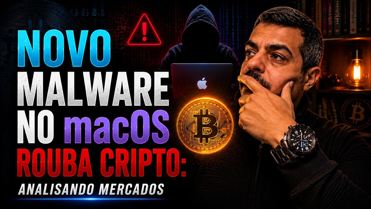 Novo Malware no macOS Rouba Cripto: Proteja Suas Carteiras AGORA