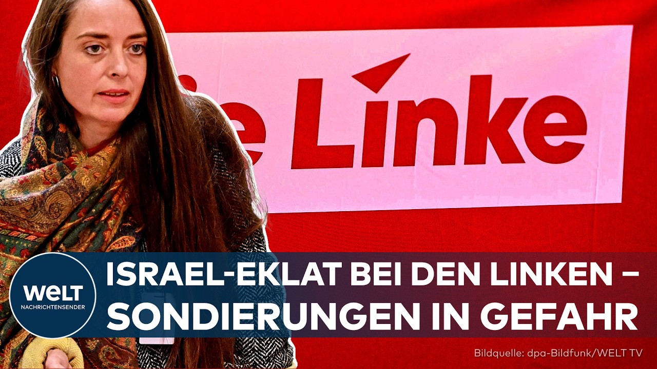 BERLIN: Israel-Streit um Vanessa Emde spitzt sich zu! Linke auf Distanz – Sondierungen unter Druck
