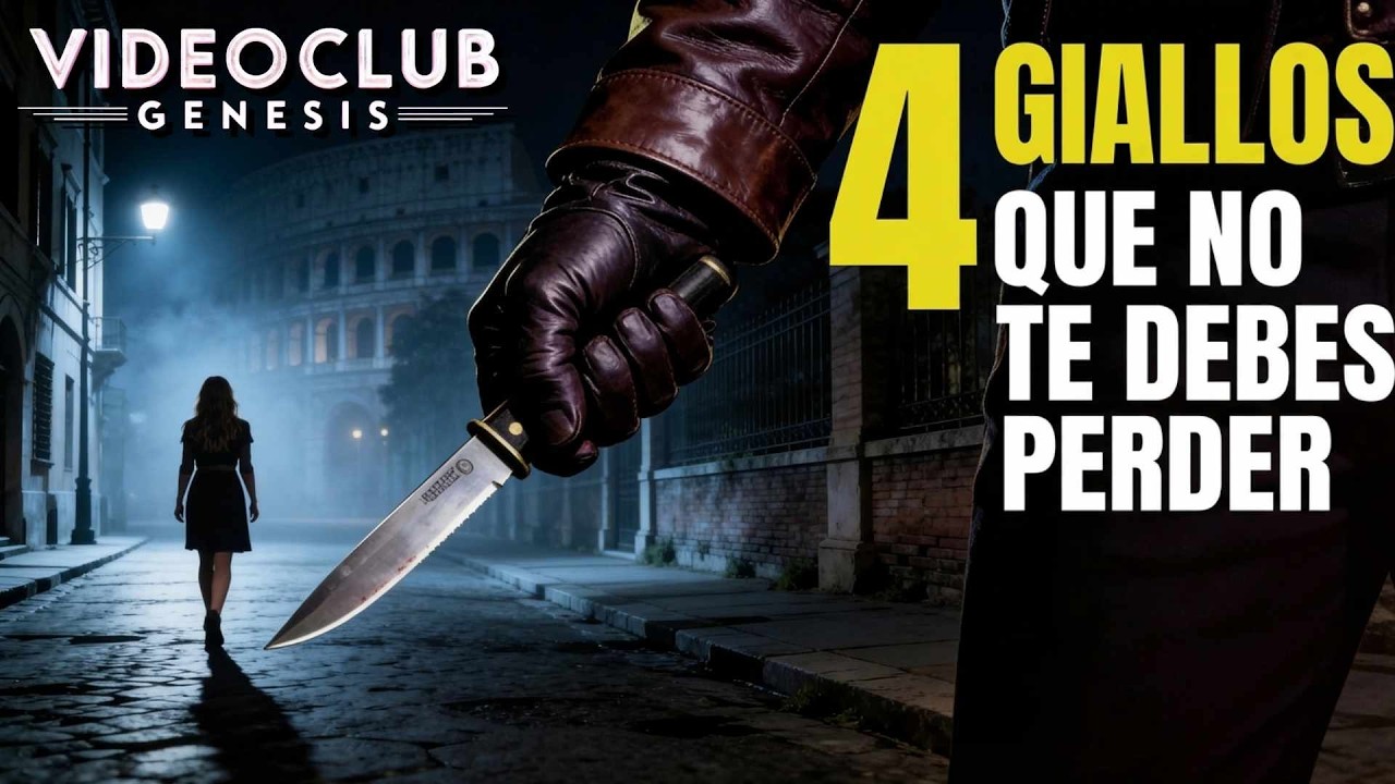 4 GIALLOS QUE NO TE DEBES PERDER