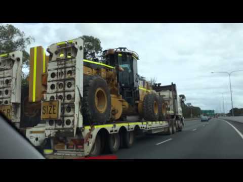 Cat 14M Grader Transport