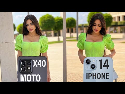Moto X40 Vs iPhone 14 Camera Test Comparison