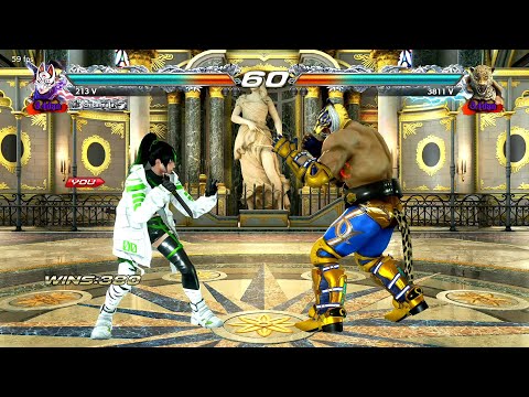 127_1 Kunimitsu Ryona vs King - Tekken 7 5.00 ( Uchiha x24 ) Gameplay PC RX 570 16G