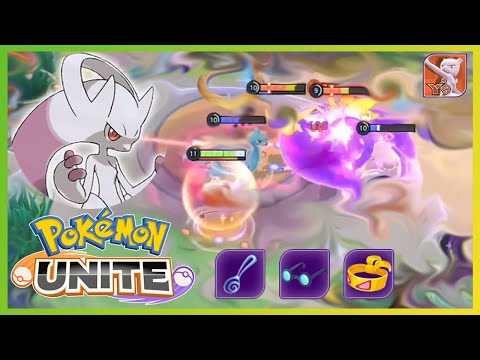 No dime spent on whY Mewtwo.. (dood just fighting montage) - Pokemon Unite
