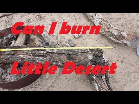Sand riding at Little Desert NP - the crap part