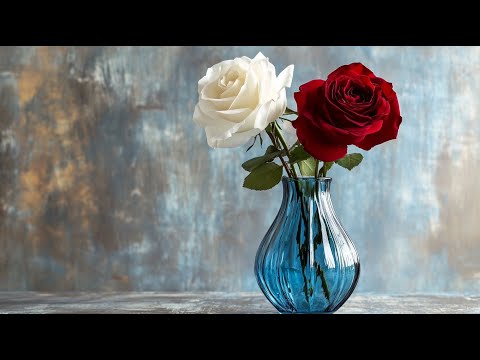 Старинный романс "Две розы" . Музыка С. Покрасса, слова А.Д'Актиля. Исполнение и видео Т Комраковой.