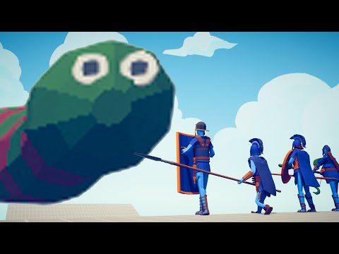 TITANOBOA vs EVERY FACTION - Totally Accurate Battle Simulator TABS