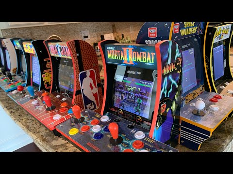 ARCADE1UP AT NIGHT!  A Look at the Countercade Collection