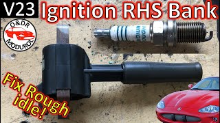 Jaguar XK8 Spark Plugs RHS Bank 2 - The "Lumpy Idle" Fix & Reassembly Tips! (Video V23) XKR (X100)