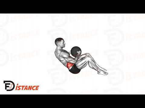 Rotation V-sit (Russian Twist) - Exercice Rotation V-sit (Russian Twist) en vidéo