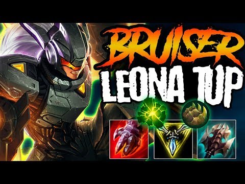 200 IQ BRUISER LEONA BUILD CAN CARRY GAMES - Off Meta Monday - Bruiser Leona Top - League of Legends
