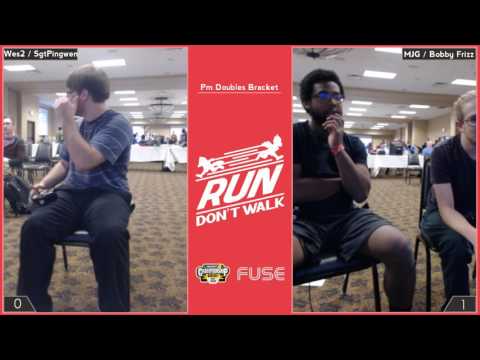 Run, Don't Walk | Wes2 / SgtPingwen vs. MJG / Bobby Frizz | PM Doubles