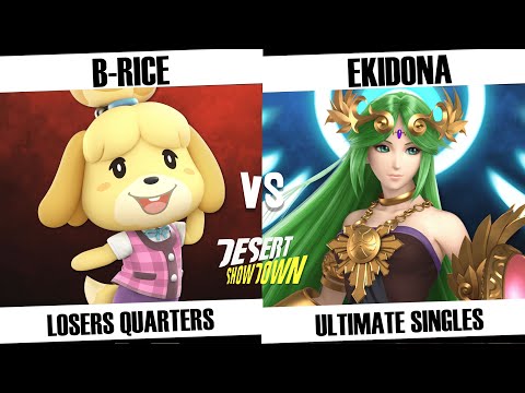 Desert Showdown 1 | Losers Quarters - Æ | B-Rice (Isabelle) Vs. Ekidona (Palutena)