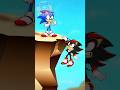 Sonic and Shadow on a CLIFF!! #sonic #funny