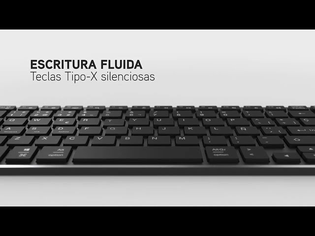 NGS Fortune BT Teclado Sem Fios Multidispositivo Layout QWERTY (PT) video